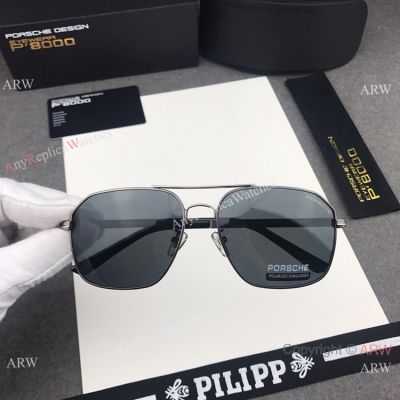New 2019 Replica Porsche Design Polarized Men Sunglasses Silver Frame